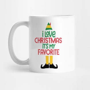 I love Christmas, it's my favorite Mug